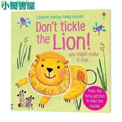 Don't Tickle the Lion 英文原版繪本 別摸獅子 觸摸發聲書