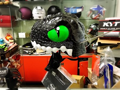 ［阿群部品］丹麥 CRAZY SAFETY 瘋狂安全帽 3D 酷斯拉 哥吉拉 Godzilla 侏羅紀世界公園 恐龍造型 兒童安全帽 CRAZYSAFETY