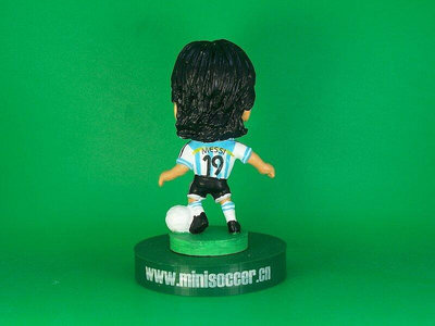 極致優品 足球小人國 球星公仔 梅西 阿根廷隊2006年世界杯 7cm訂製版 QK576