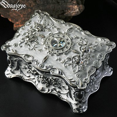 促銷打折 Wasjoye彩繪潘若拉復古歐式韓國公主首飾盒飾品收納盒珠寶戒指盒