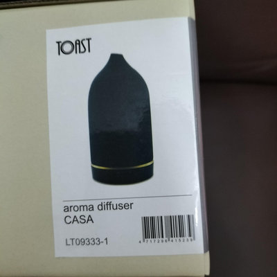 【AroMart】TOAST-超音波香氛水氧機-美禪型 黑
