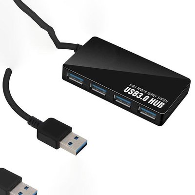 【品質保證??】【電腦周邊】超高速5Gbps 超薄USB 3.0 4口 HUB集線器USB 3.0分線器 U3HB10可