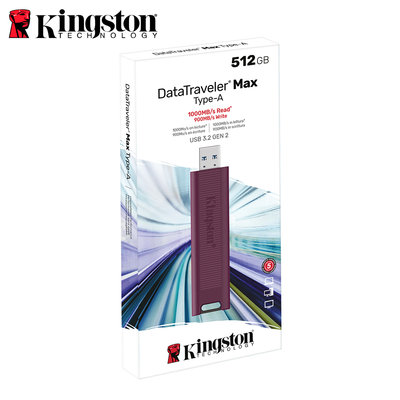 金士頓 512GB Type-A DataTraveler Max 高速 隨身碟 (KT-DTMAX-A-512G)