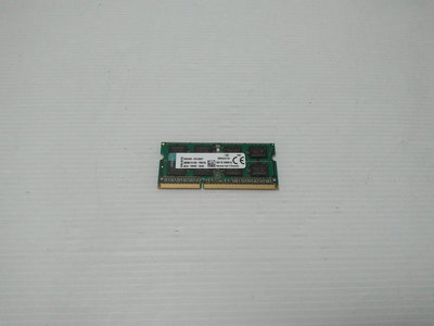 406 [大鋼牙二手3C]筆電記憶體 金士頓 DDR3-1600/8G ( 一元起標 )