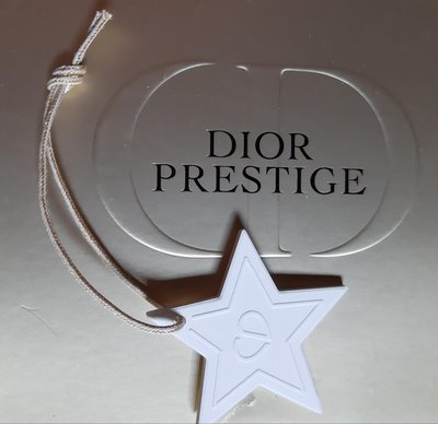 Dior 迪奧 香氛世家 高級訂製香水 系列 白色  星星 吊飾