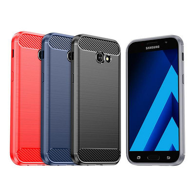 適用三星Galaxy A5 2017手機殼三星纖維防摔保護套軟殼