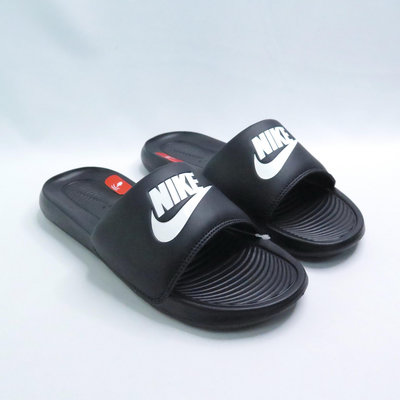 NIKE VICTORI ONE SLIDE 男款 海綿拖鞋 CN9675002 黑 大尺碼【iSport愛運動】