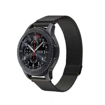 森尼3C-廠家批發 磁性錶帶 22mm米蘭三星磁扣表帶三星S3 這用於三星Gear S3 米蘭尼斯磁吸錶帶 不銹鋼金屬錶帶22mm-品質保證