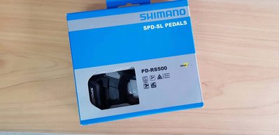 ~騎車趣~全新盒裝SHIMANO PD-RS500 公路車卡踏 踏板 附扣片