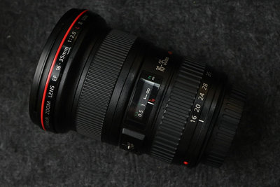 Canon 16-35mm f2.8L II 無盒單 含前後蓋遮光罩 SN:982