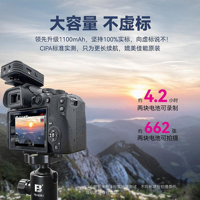 相機電池灃標LP-E17相機電池適用佳能EOS R100 R8 R50 RP 200D 2代800D微單750D 77D
