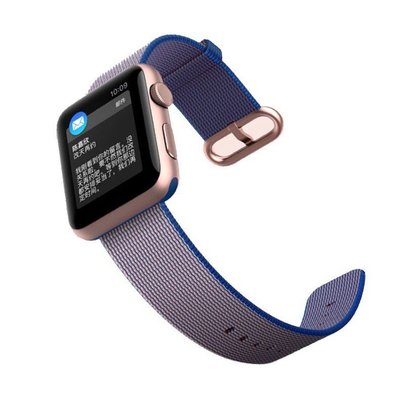 XIYU 蘋果手錶錶帶 Apple watch 4/3/2/1系列 38/40mm 42/44mm精織尼龍錶帶 運動錶帶