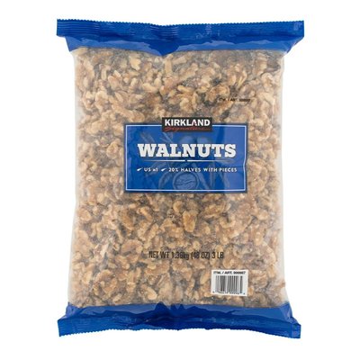 未烘烤核桃1.36公斤 超商免運日如末圖 芝山淡水可自取 Costco好市多 Kirkland科克蘭 shelled walnuts 1.36kg