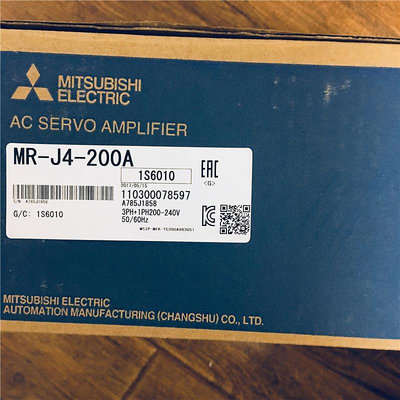 全新原裝三菱伺服驅動器MR-J4-200A現貨特價包郵