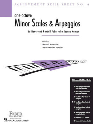 【599免運費】FABER -  Minor Scales & Arpeggios-no.4 HL00420025