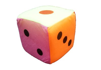 佳佳玩具 ------ 布骰子 海綿骰子 有鈴鐺 數字遊戲 團康遊戲 大尺寸 15公分【CF61316】