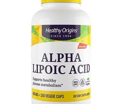 輔助 α硫辛酸600mg150粒 Lipoic Acid 美國原裝Healthy Origins