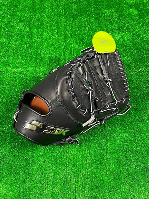 棒球世界全新SSK硬式棒球手套一壘手專用DWGF3624黑色特價