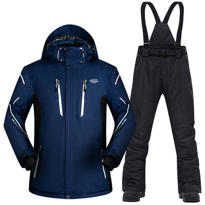 2022滑雪服男套裝單板雙板冬季加厚保暖防風防水大碼滑雪衣褲裝備