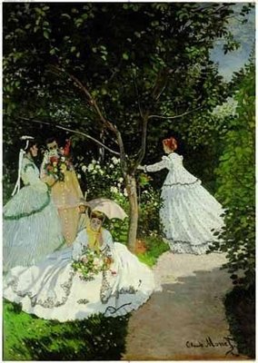 歐洲拼圖 Ric 名畫 花園中的女人 莫內 Monet  2000片拼圖 27014