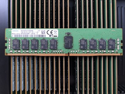 原廠三星M393A2K40BB1-CRC0Q/4Q記憶體16G 1RX4 2400T DDR4 ECC REG