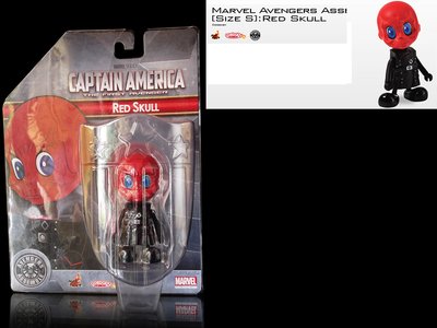 1-2 FW 櫃 ： RED SKULL 紅骷髏 美國隊長 COSBABY HOT TOYS　富貴玩具店