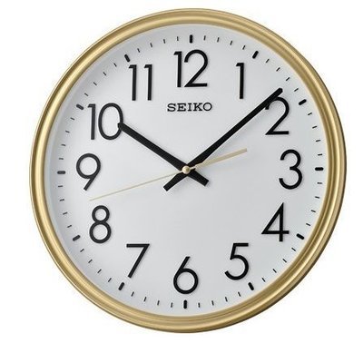 【天龜】SEIKO 典雅 靜音 時鐘 掛鐘 QXA736G QXA 736