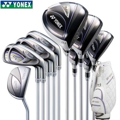 特賣-YONEX尤尼克斯高爾夫球桿FIORE女士碳素初中級套桿高爾夫球桿