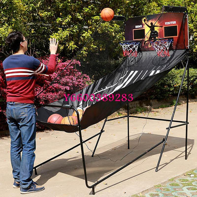 限時熱賣 投籃機 籃球 投籃器 雙人 電子 投籃機 兒童遊戲 籃球機 自動計分 室內外 籃球架