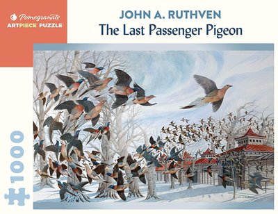全新現貨美國Pomegranate石榴牌 拼圖 The Last Passenger Pigeon最後的旅鴿 1000片