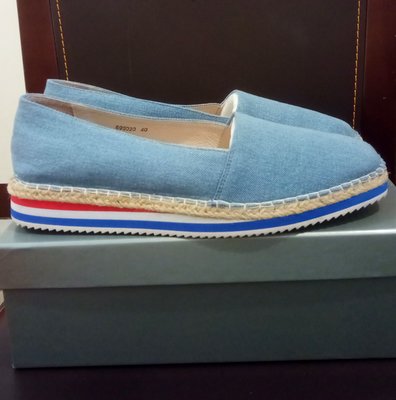 MISS 21藍色帆布休閒鞋(AS)