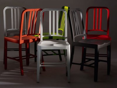 【 一張椅子 】工業風 海軍椅 navy chair 全鋁 復刻版