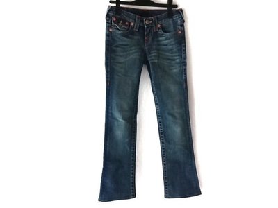 正品 TRUE RELIGION 牛仔褲 ( SIZE:26)