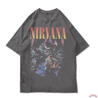 【熱賣精選】Nirvana 拔下 T 卹 (超大) Nirvana band T 卹 z1cu