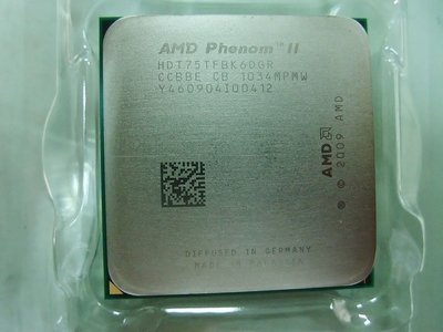 【含稅】AMD Phenom II X6 1075T 3.0G  HDT75TFBK6DGR 125W 正式CPU一年保