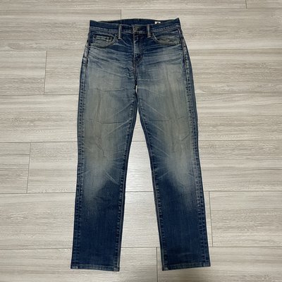 日本製 LEVI'S LEVIS 04511-2262 W29 L32 刷色刷白藍合身窄版牛仔褲 501 511 504