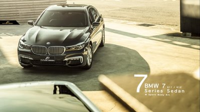 【政銓企業有限公司】BMW G11 G12 升級  MTECH 運動版 空力套件 大包 前保桿+側裙+後保桿 原廠材質