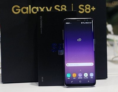 『皇家昌庫』Samsung Galaxy S8 PLUS 盒裝 粉色 玫瑰金 99%成新 64G 保固到2019年3月