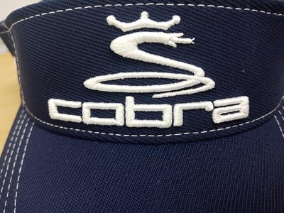 Golfholiday-新品 Cobra Golf 3D LOGO刺繡 高爾夫球中空帽