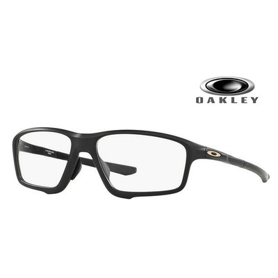 【原廠公司貨】Oakley CROSSLINK ZERO 亞洲版 運動輕包覆光學眼鏡 OX8080 07 霧黑