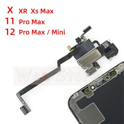 YY Original Speaker For iPhone X Xs 11 12 Pro Max XR Proximi