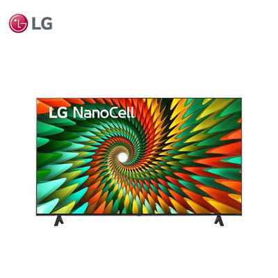 LG NanoCell 一奈米 4K AI 語音物聯網智慧電視 55NANO77SRA 55吋 原廠保固