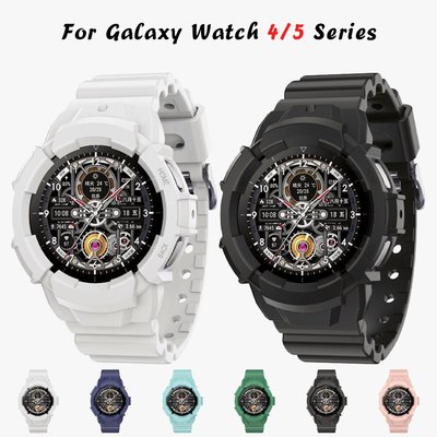 森尼3C-堅固錶帶帶錶殼,於三星Galaxy Watch 5Pro 45MM/Galaxy Watch 5/4 40/44mm-品質保證