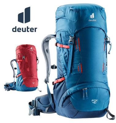 丹大戶外【Deuter】德國FOX拔熱登山背包/登山背包/雙肩後背包/自助旅行40+4L 3611221 兩色