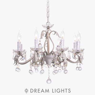 【DREAM LIGHTS】復古仿舊美式鄉村風水晶吊燈    Sylivia 5018WS-8