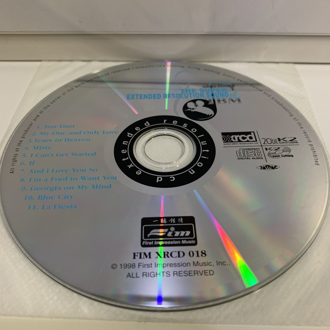 超音樂】CD/XRCD/The super extended resolution sound of TBM(Fim