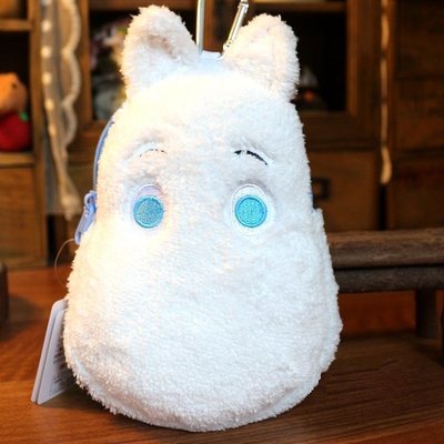 【東東雜貨】MOOMIN嚕嚕咪嚕嚕米姆明絨毛娃娃證件套識別證套手拿包手機包收納包鑰匙包隨身包小物包零錢包耳機包小錢包