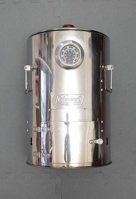 【二手燒貨】 Coleman CM-26791 不鏽鋼煙燻桶 料理桶 烤箱 桶仔雞 炊具