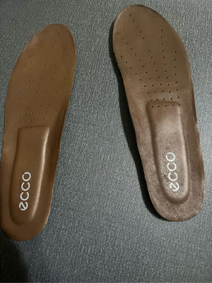 專櫃ECCo真皮鞋墊尺寸尺寸26cm(視桌左抽）9成新