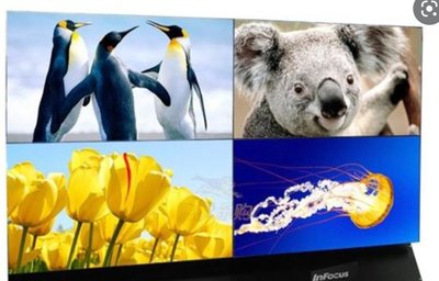 【菱威智】InFocus鴻海60吋電視螢幕超窄邊框拼接廣告墻LDW-9A5L60A LED液晶拼接電視墻(零件-面板)